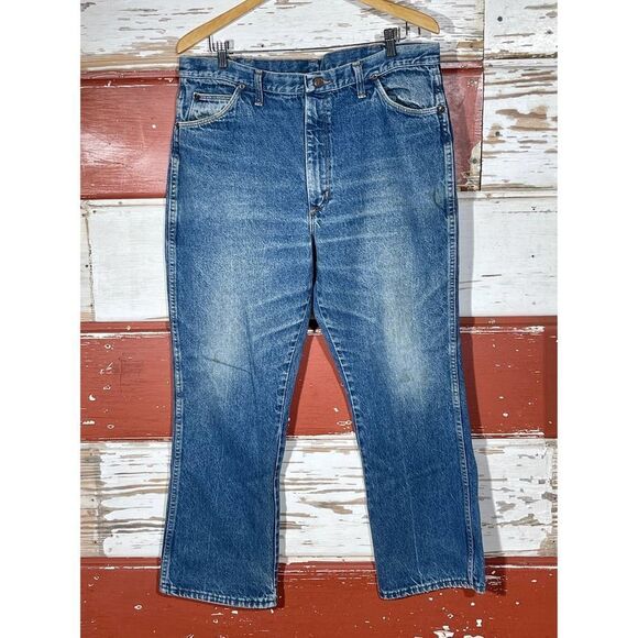 37w 80s USA Vintage‎ Sheplers jeans - Picture 4 of 12